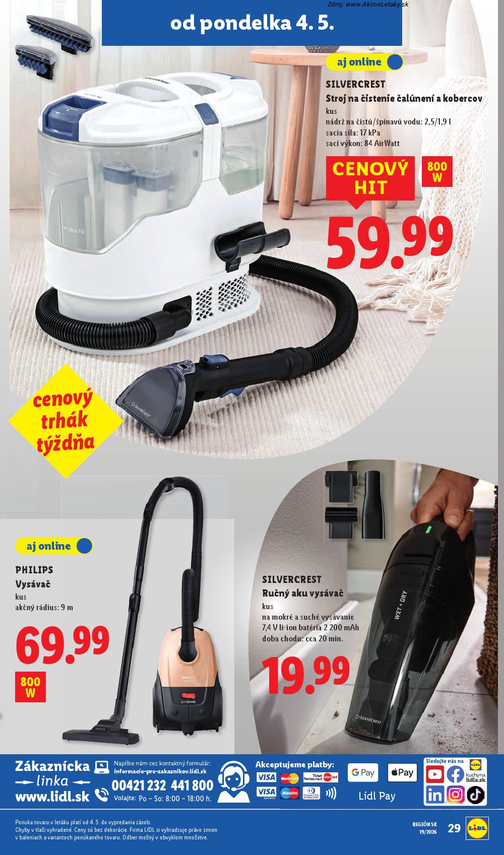 Leták Lidl (4. 5. - 10. 5. 2026) - strana 45 z 93