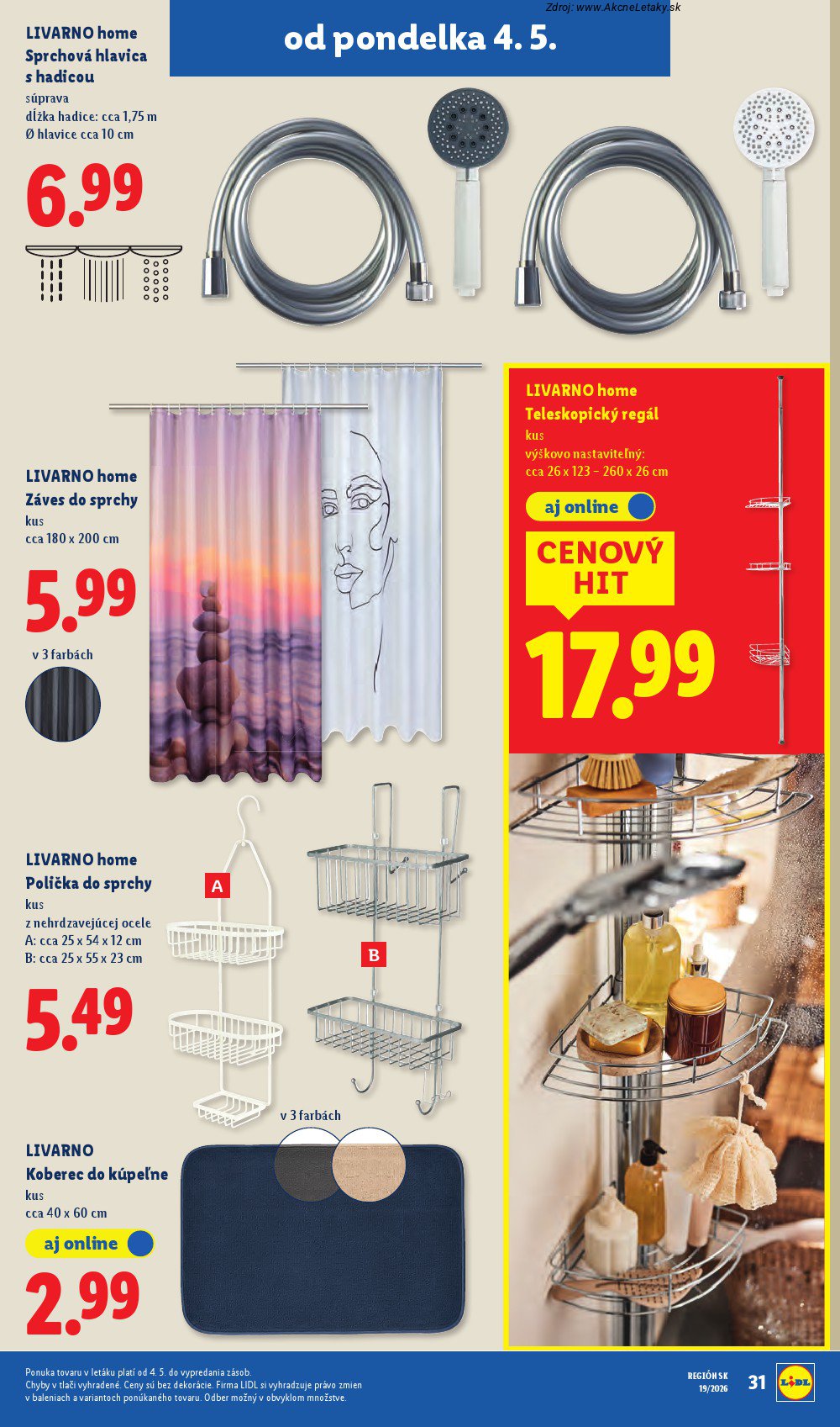 Leták Lidl (4. 5. - 10. 5. 2026) - strana 47 z 93