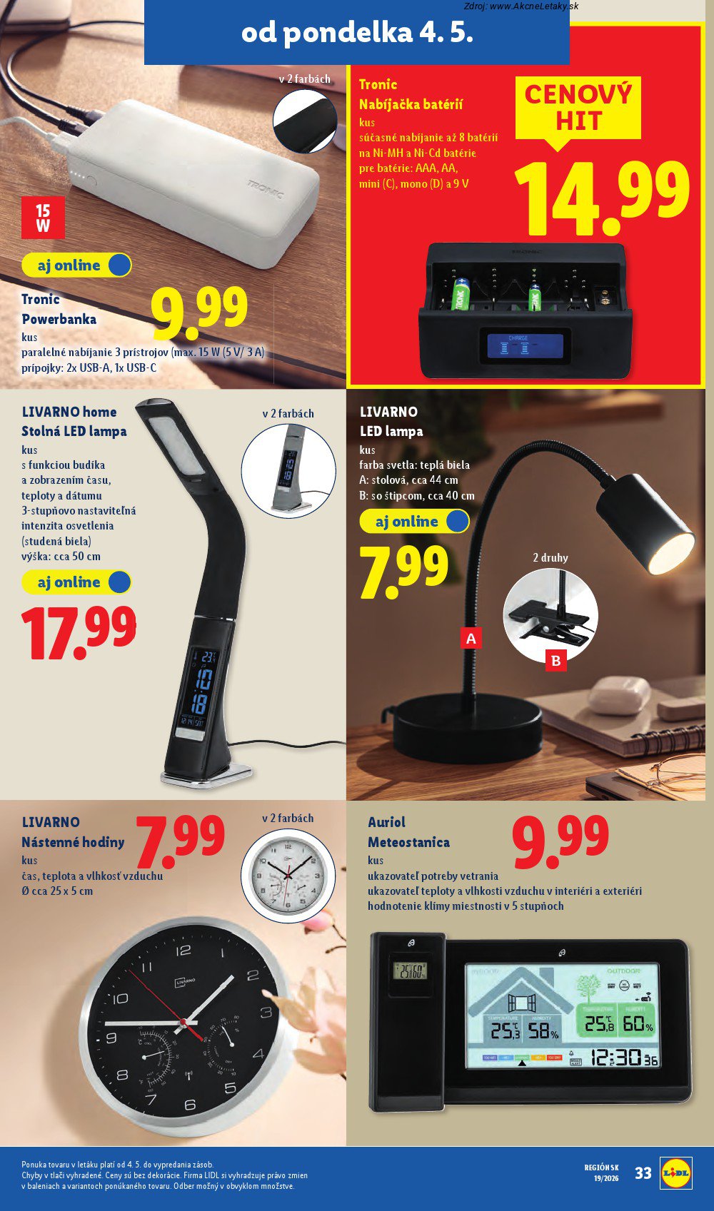 Leták Lidl (4. 5. - 10. 5. 2026) - strana 49 z 93