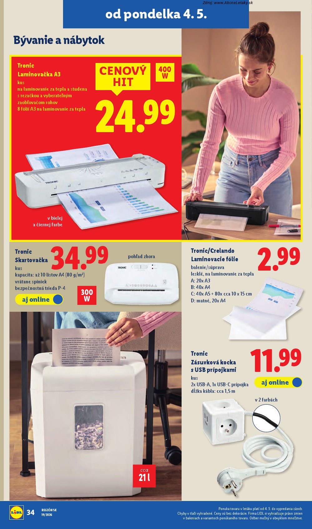 Leták Lidl (4. 5. - 10. 5. 2026) - strana 50 z 93