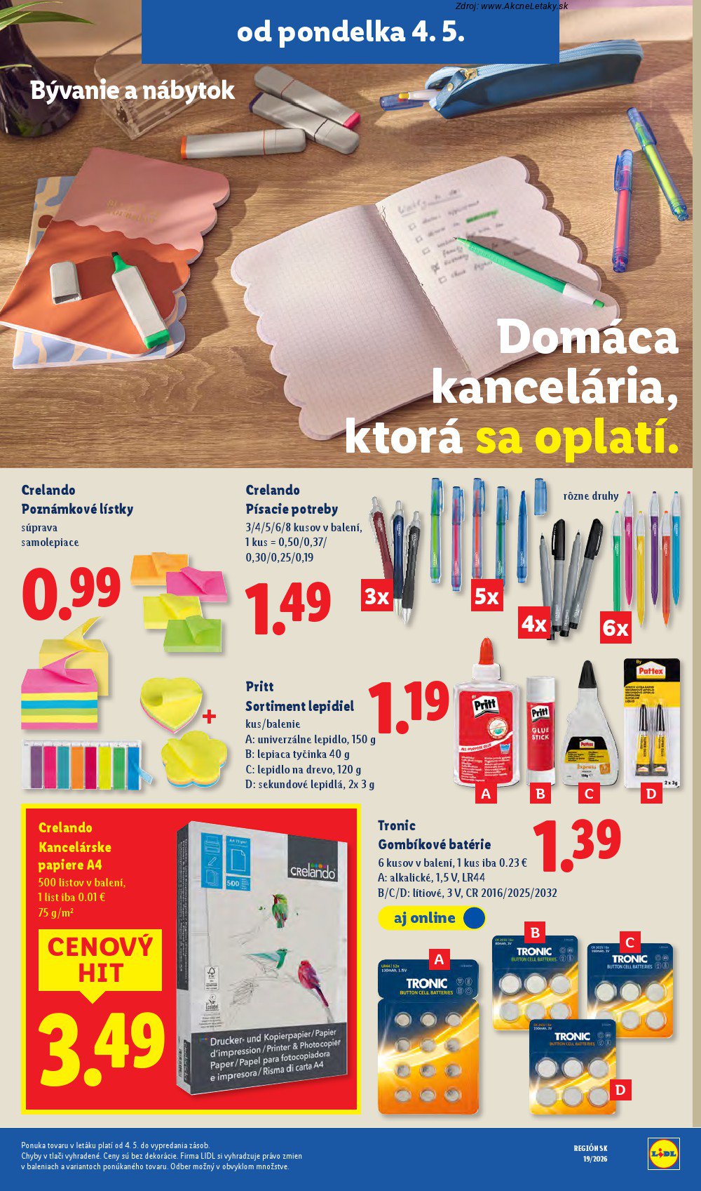 Leták Lidl (4. 5. - 10. 5. 2026) - strana 51 z 93