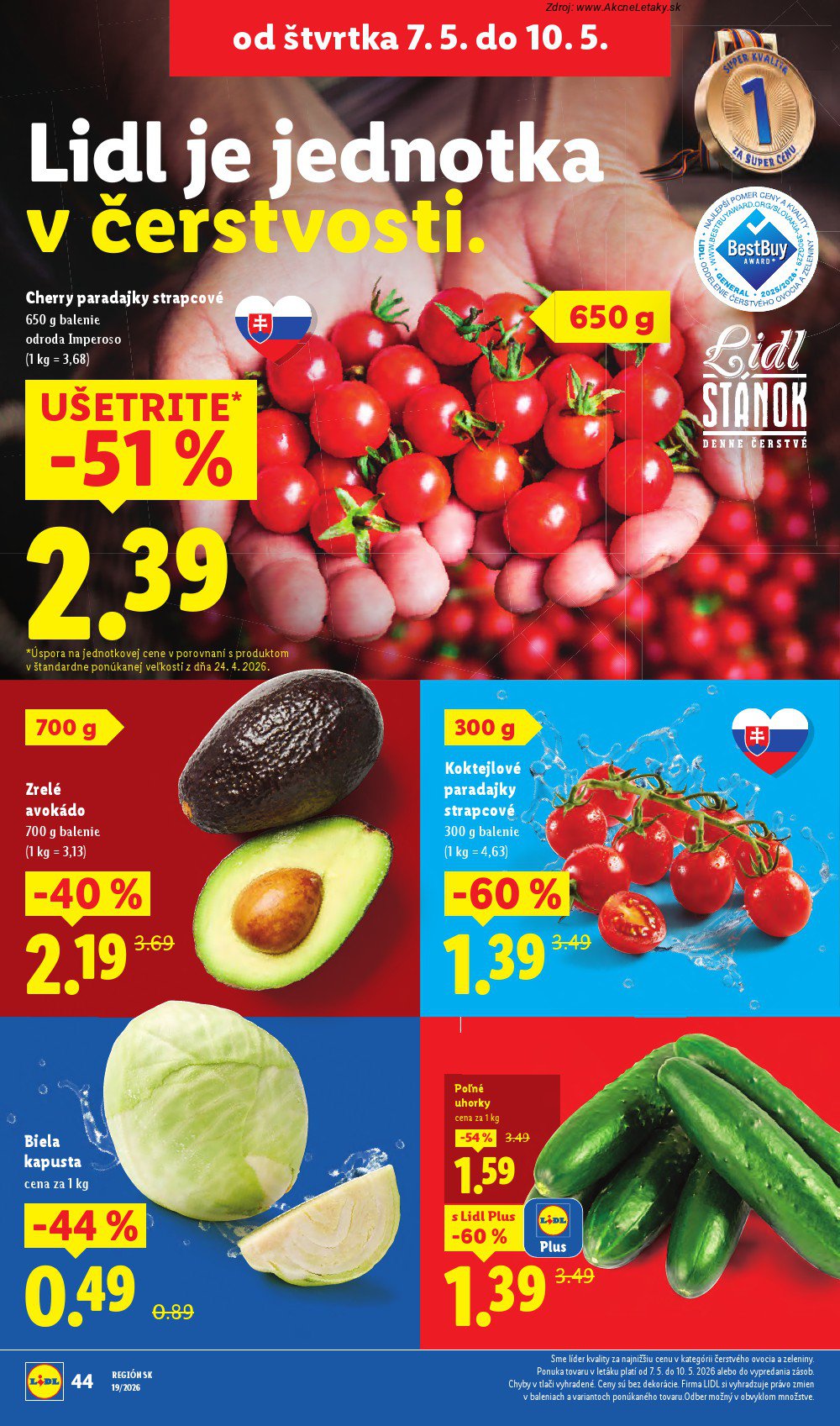 Leták Lidl (4. 5. - 10. 5. 2026) - strana 56 z 93