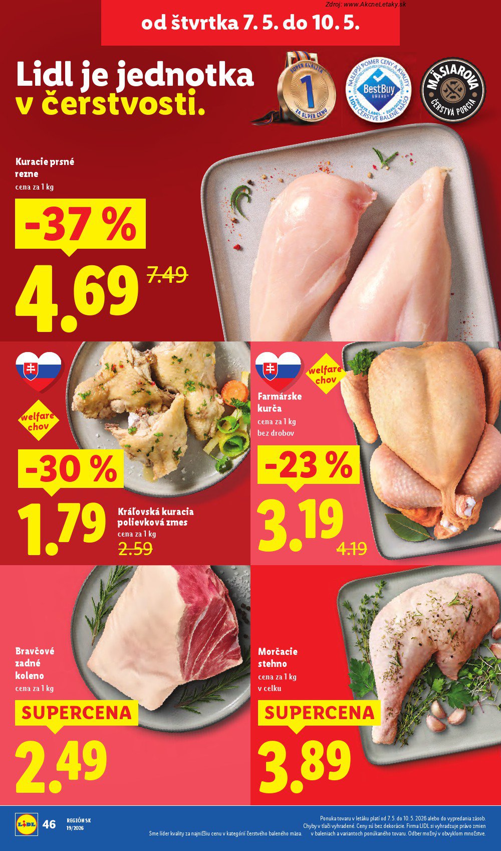 Leták Lidl (4. 5. - 10. 5. 2026) - strana 58 z 93