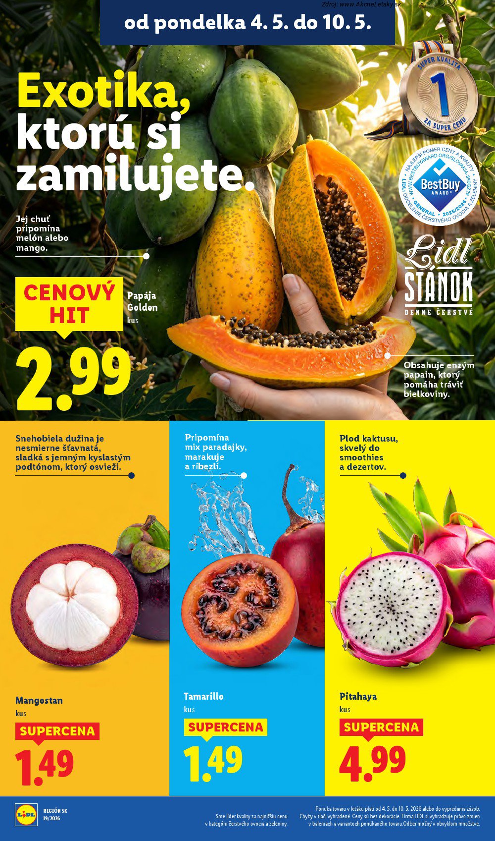 Leták Lidl (4. 5. - 10. 5. 2026) - strana 6 z 93