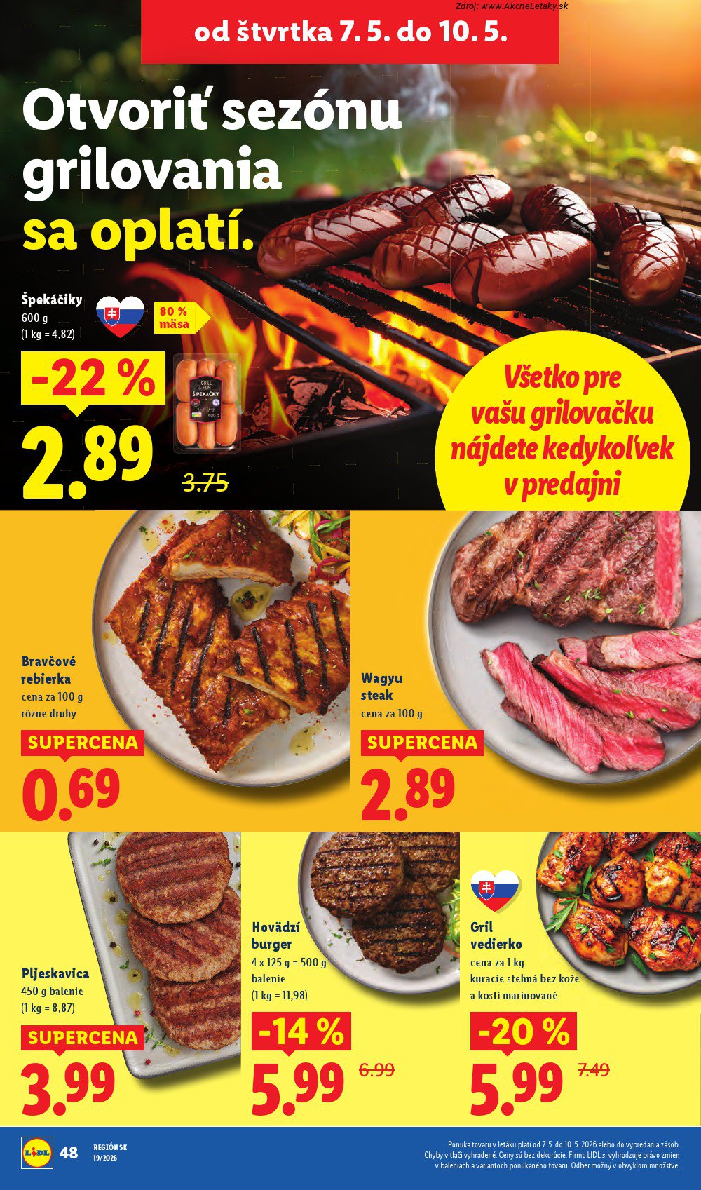 Leták Lidl (4. 5. - 10. 5. 2026) - strana 60 z 93