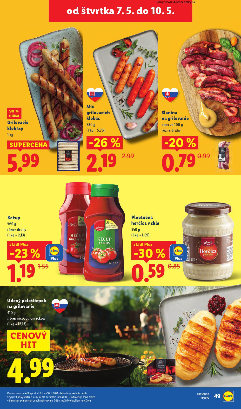 Leták Lidl (4. 5. - 10. 5. 2026) - strana 61 z 93