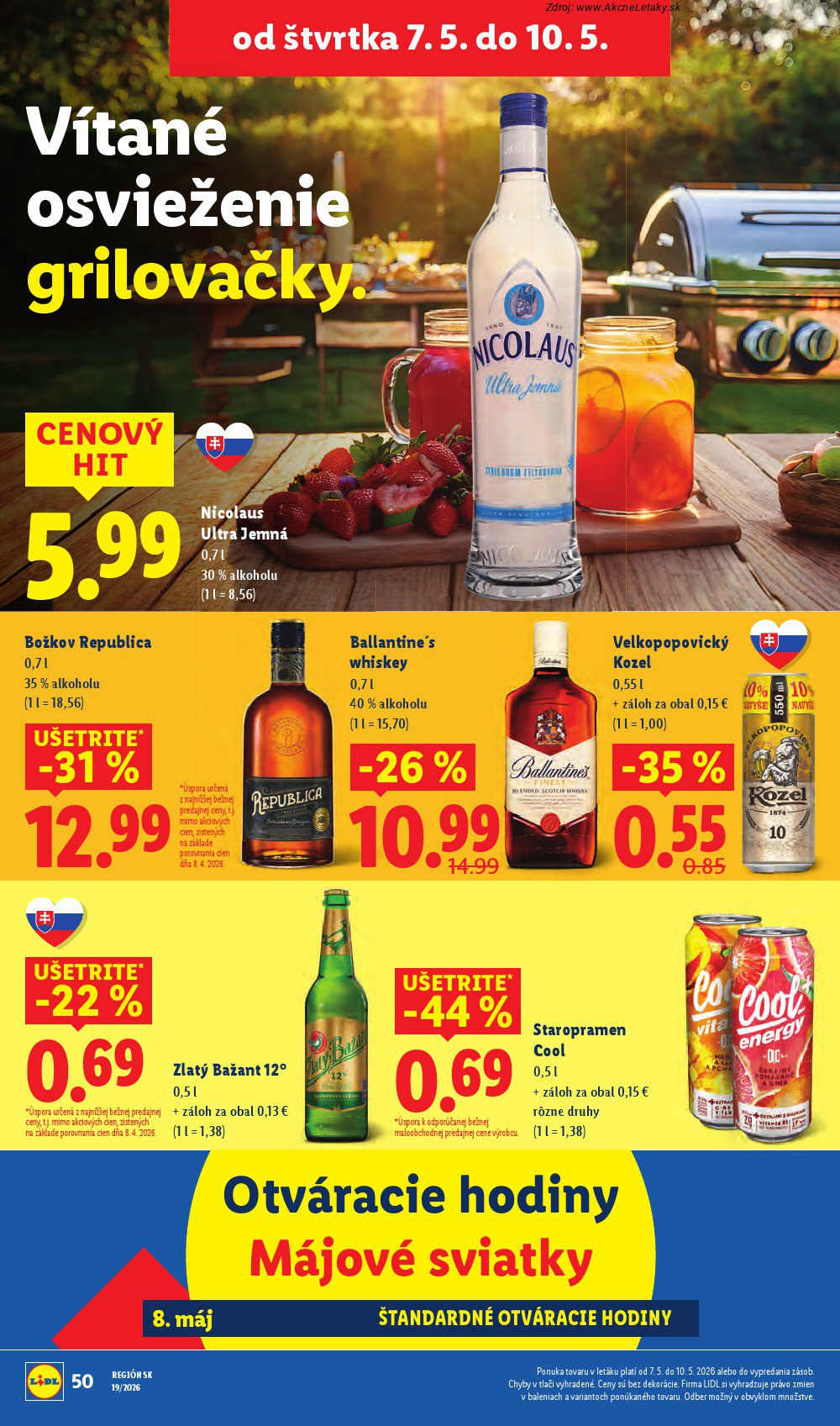 Leták Lidl (4. 5. - 10. 5. 2026) - strana 62 z 93