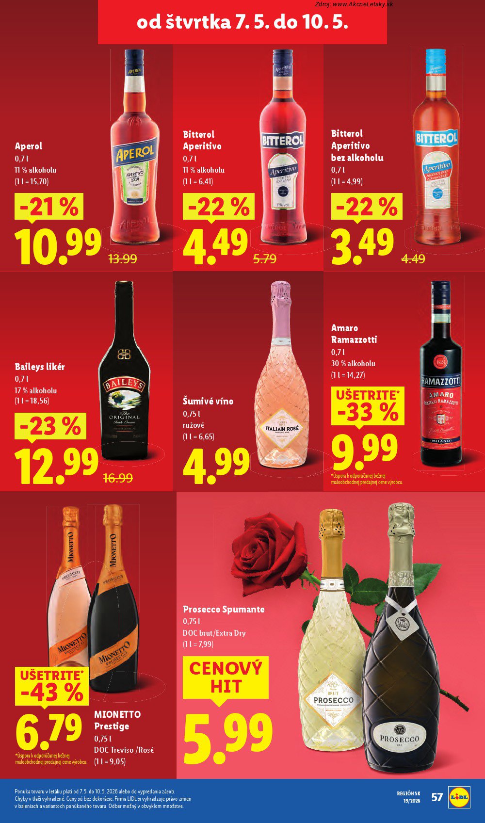Leták Lidl (4. 5. - 10. 5. 2026) - strana 69 z 93