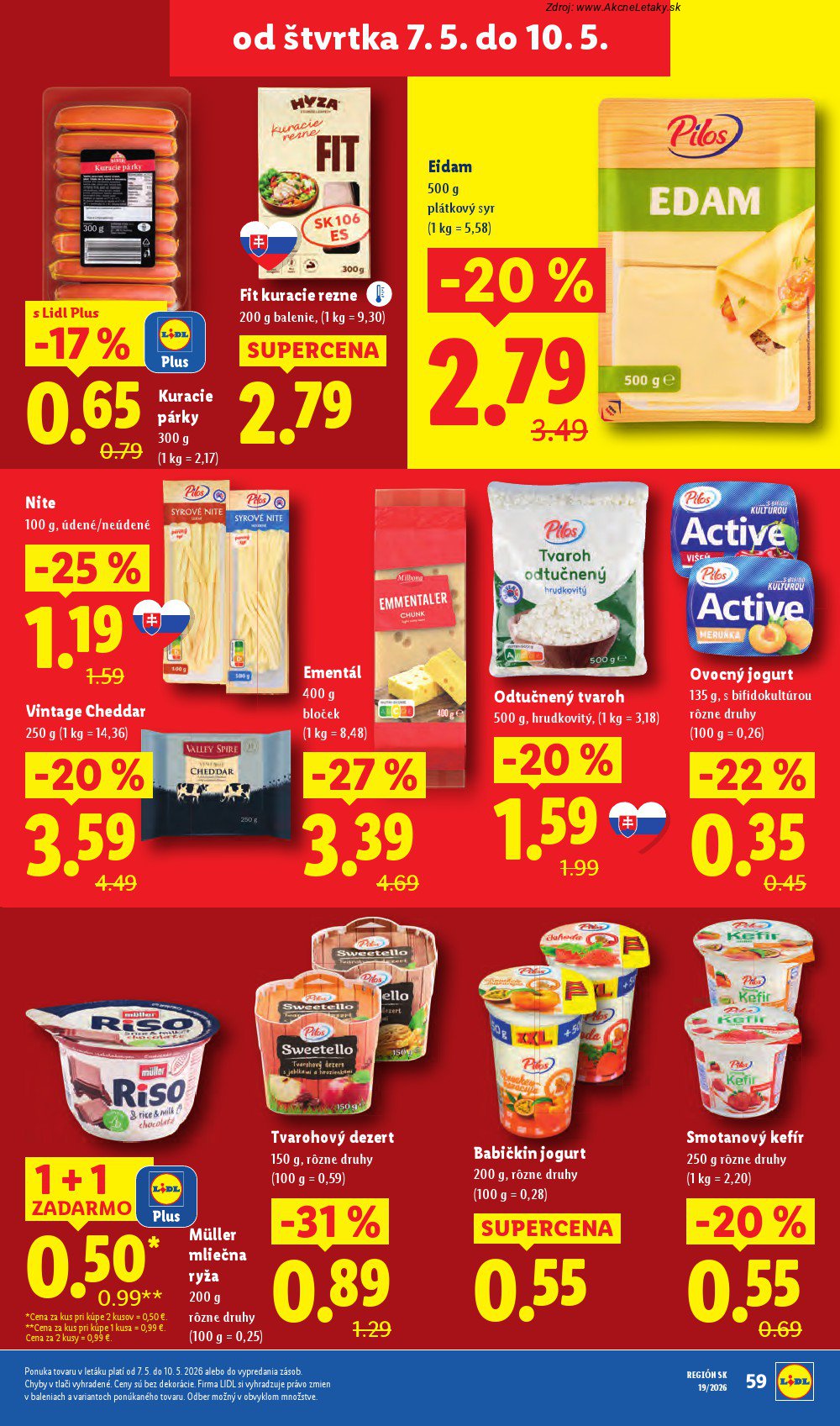 Leták Lidl (4. 5. - 10. 5. 2026) - strana 71 z 93