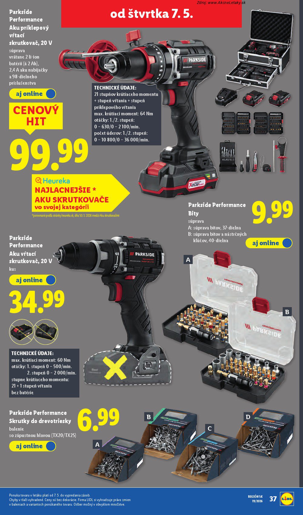 Leták Lidl (4. 5. - 10. 5. 2026) - strana 77 z 93