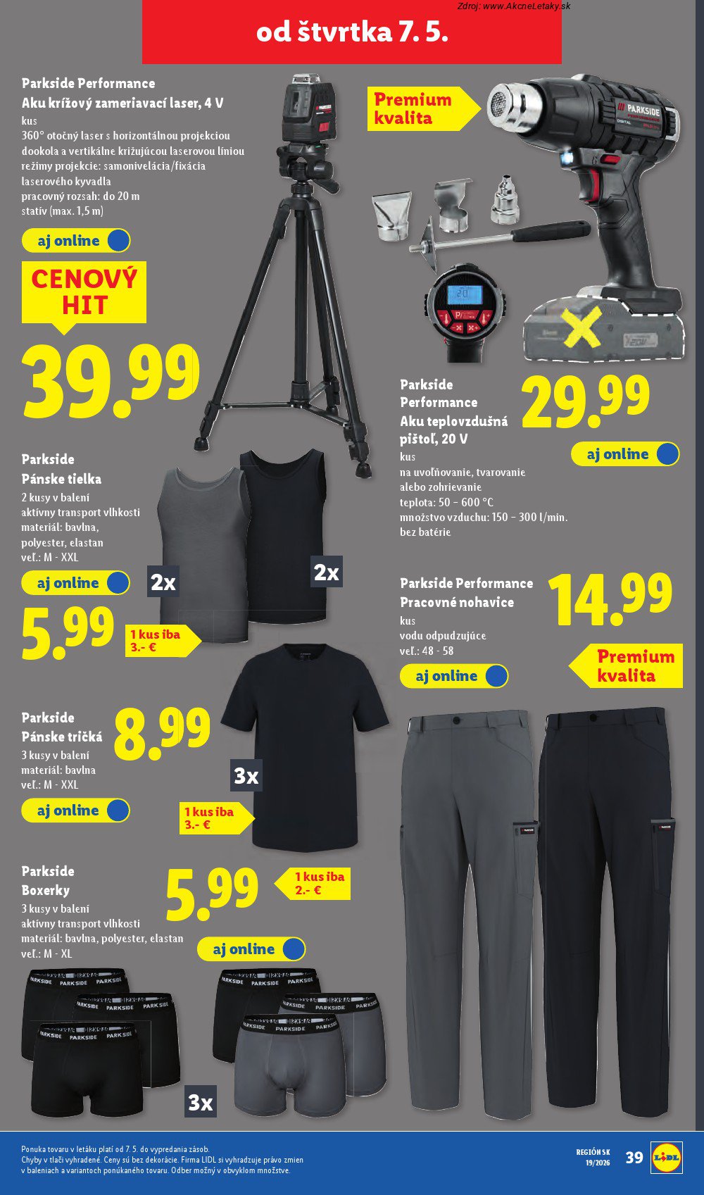 Leták Lidl (4. 5. - 10. 5. 2026) - strana 79 z 93