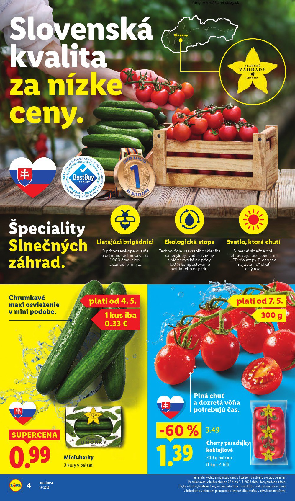 Leták Lidl (4. 5. - 10. 5. 2026) - strana 8 z 93
