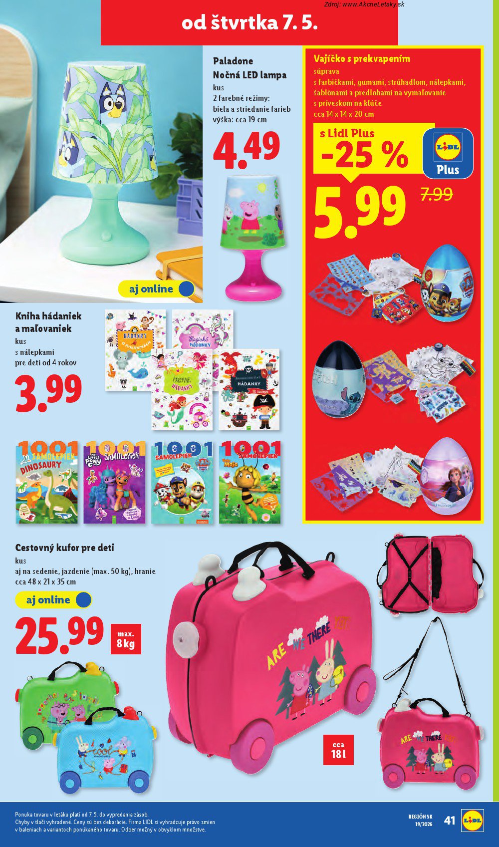 Leták Lidl (4. 5. - 10. 5. 2026) - strana 81 z 93
