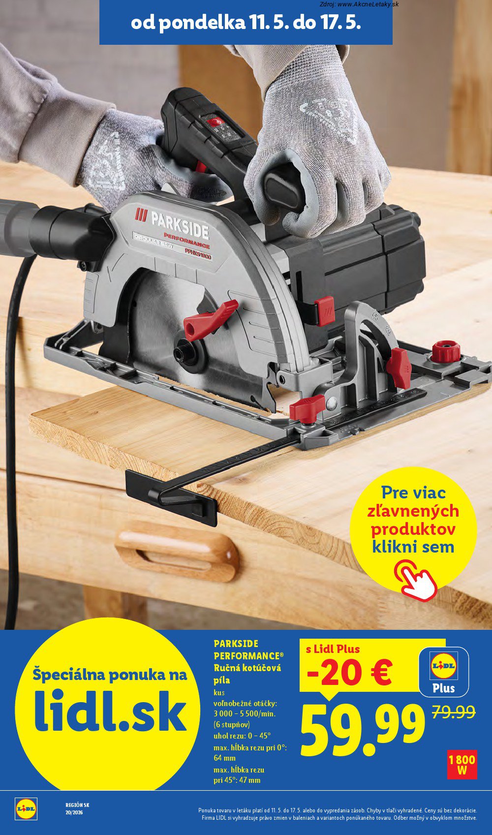 Leták Lidl (11. 5. - 17. 5. 2026) - strana 10 z 87