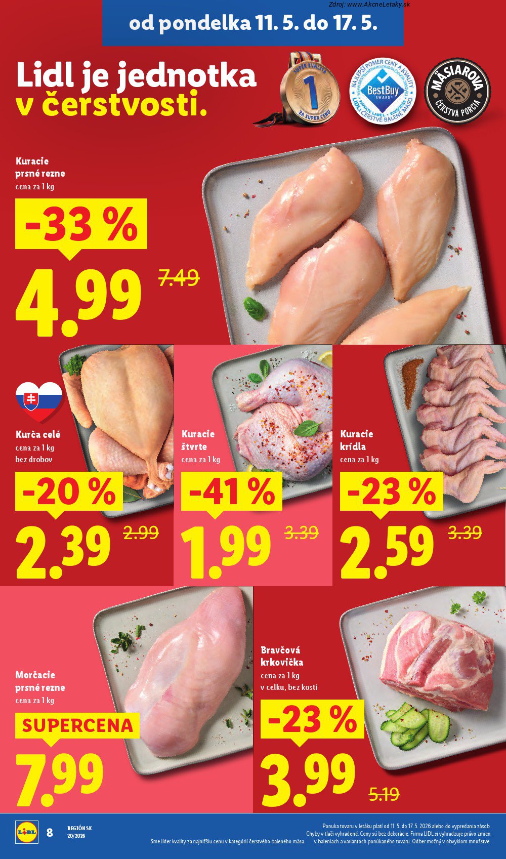 Leták Lidl (11. 5. - 17. 5. 2026) - strana 12 z 87