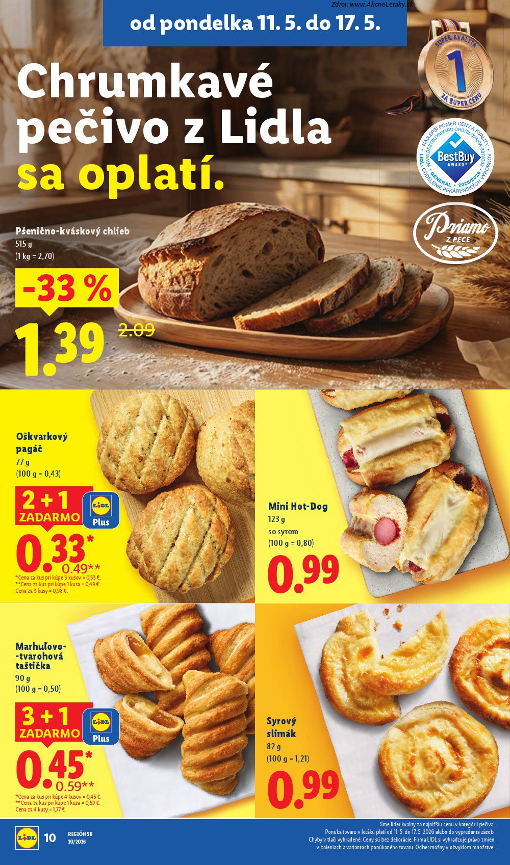 Leták Lidl (11. 5. - 17. 5. 2026) - strana 14 z 87