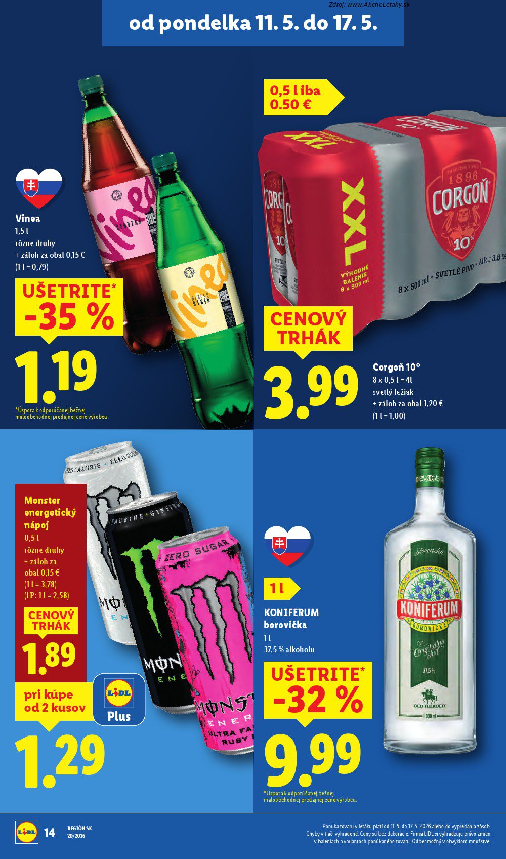 Leták Lidl (11. 5. - 17. 5. 2026) - strana 18 z 87