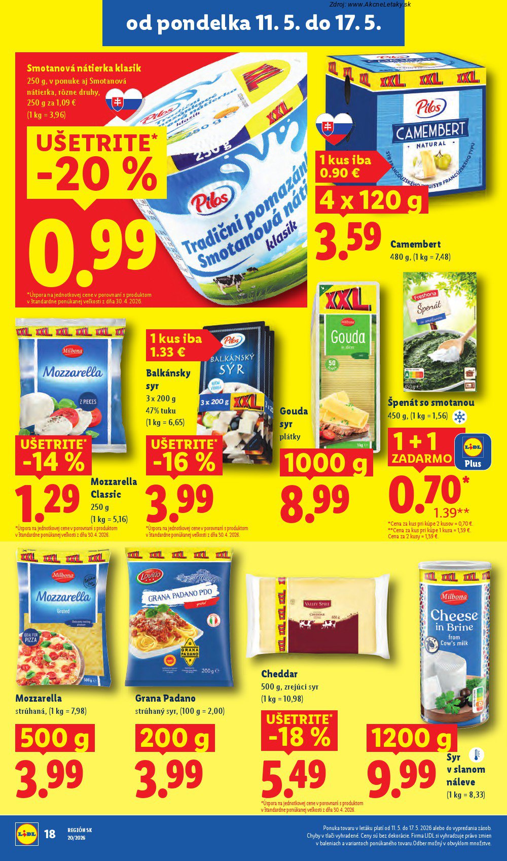 Leták Lidl (11. 5. - 17. 5. 2026) - strana 22 z 87