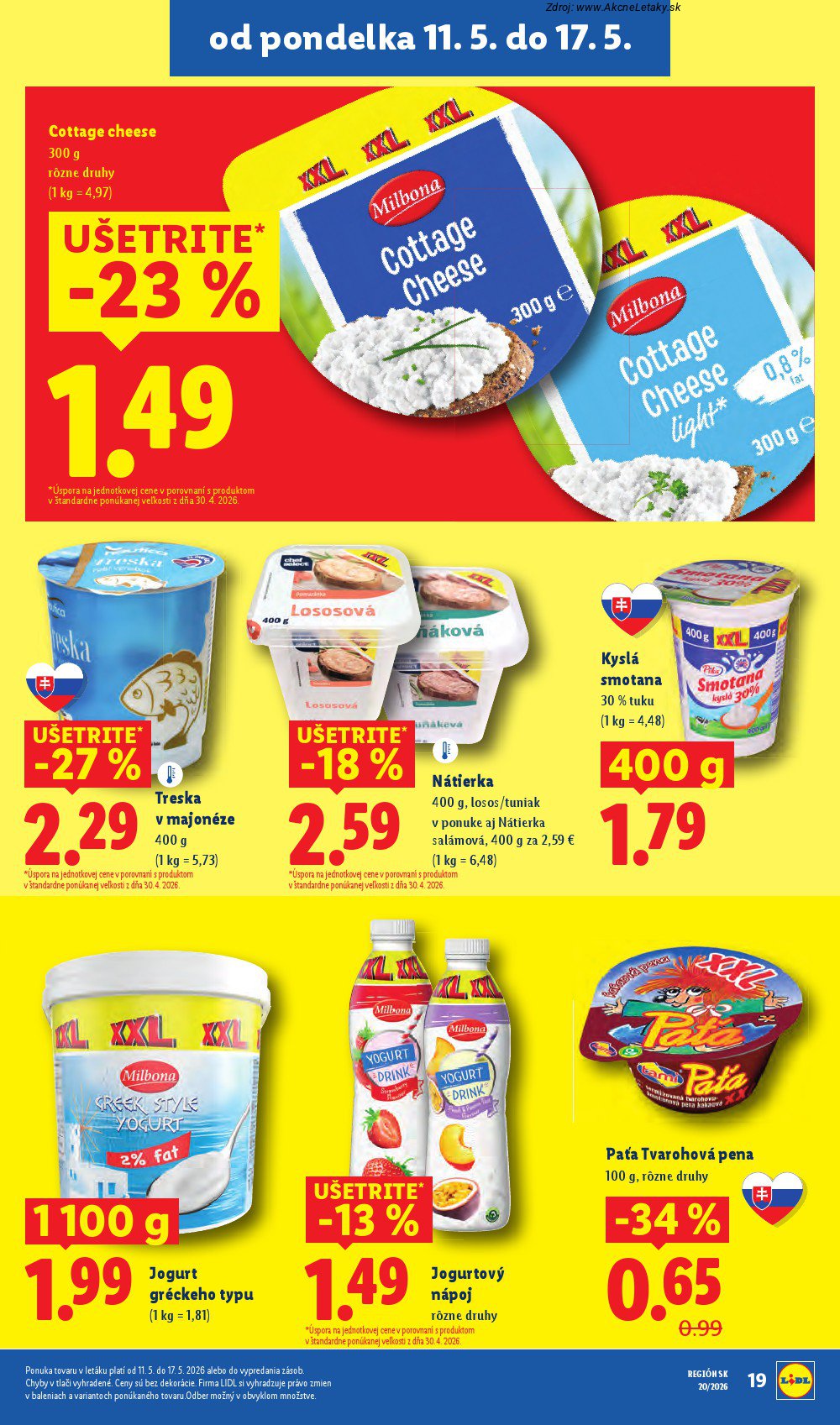 Leták Lidl (11. 5. - 17. 5. 2026) - strana 23 z 87
