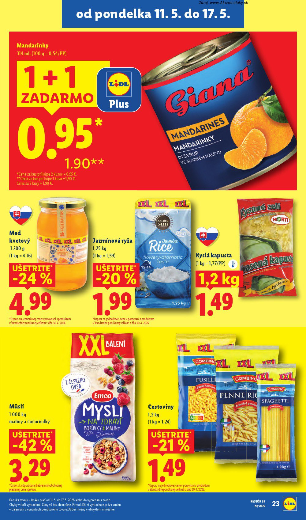 Leták Lidl (11. 5. - 17. 5. 2026) - strana 27 z 87