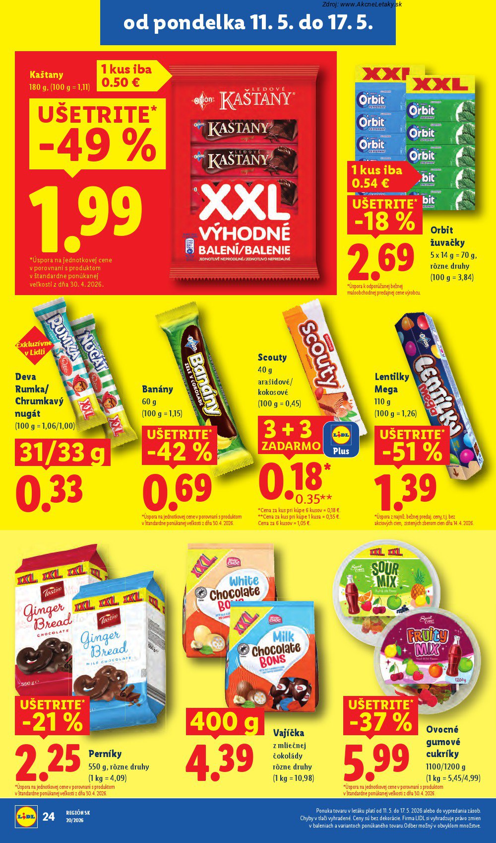 Leták Lidl (11. 5. - 17. 5. 2026) - strana 28 z 87