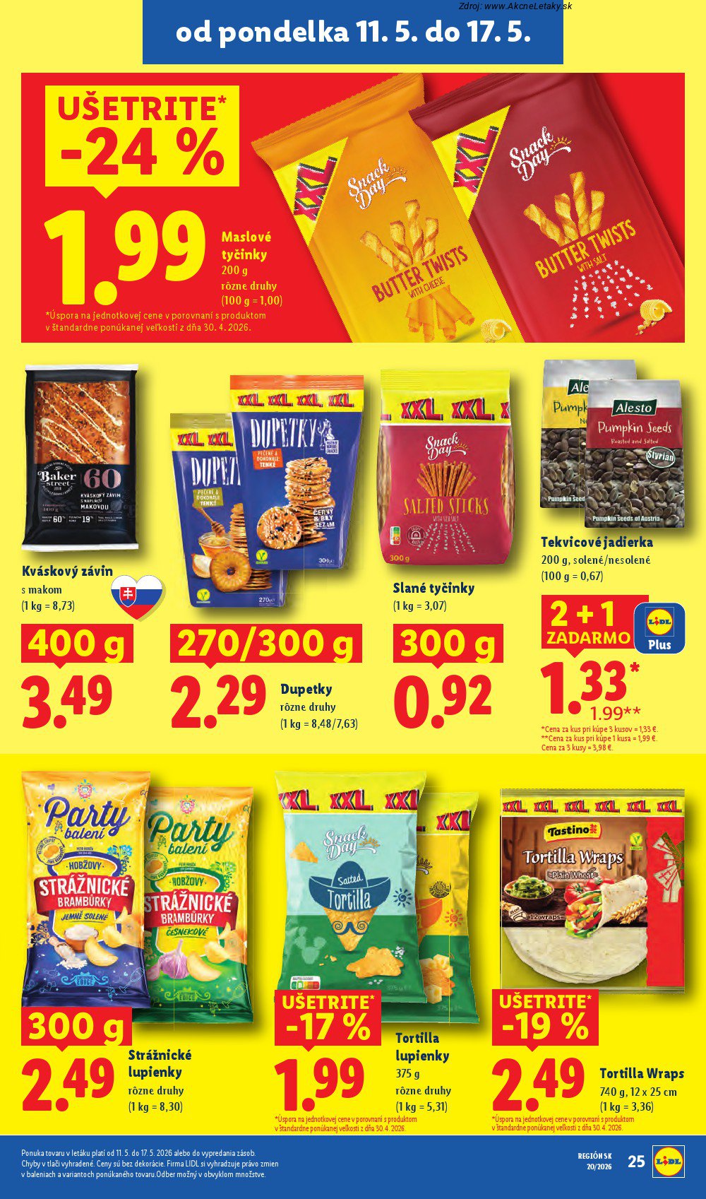 Leták Lidl (11. 5. - 17. 5. 2026) - strana 29 z 87