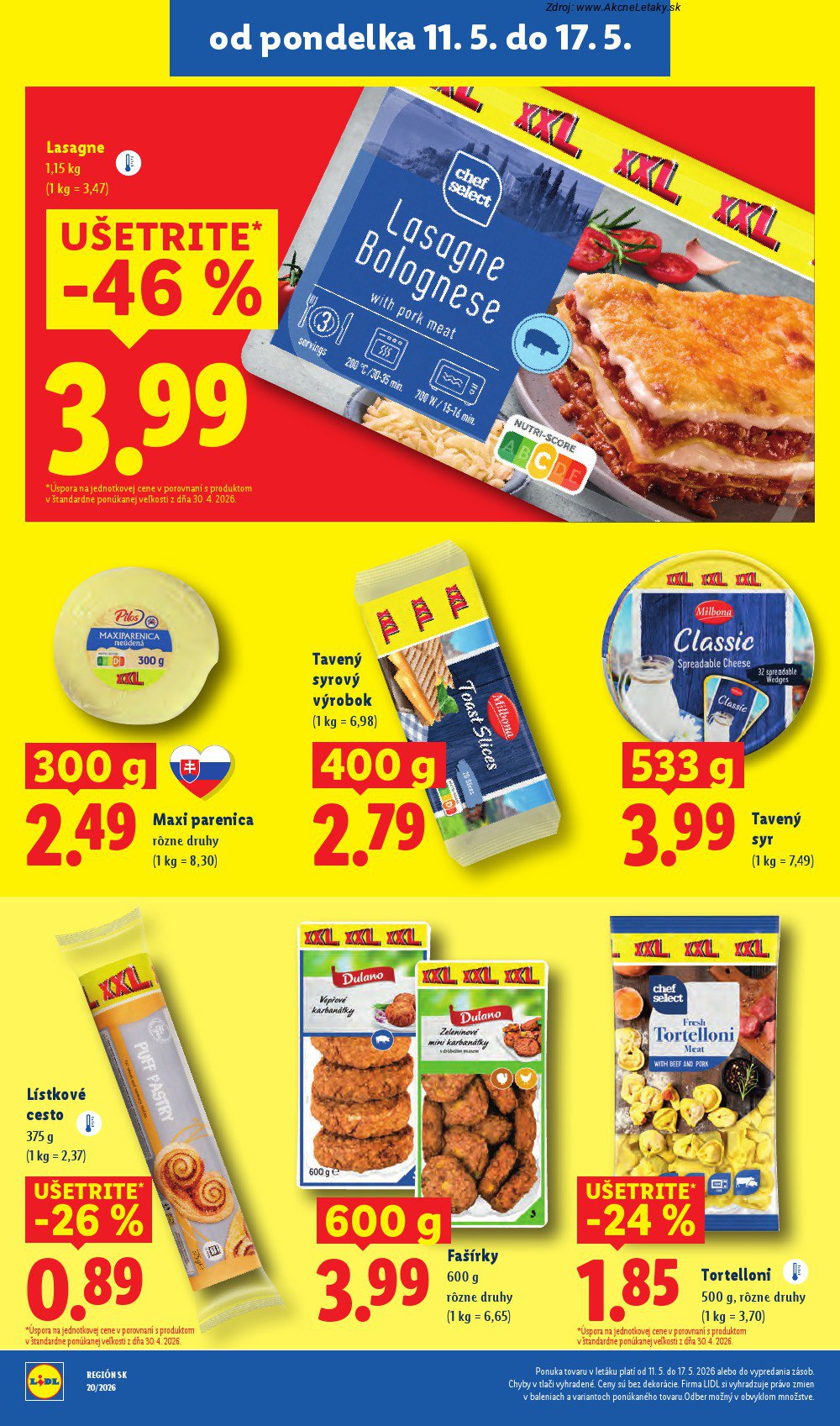 Leták Lidl (11. 5. - 17. 5. 2026) - strana 30 z 87