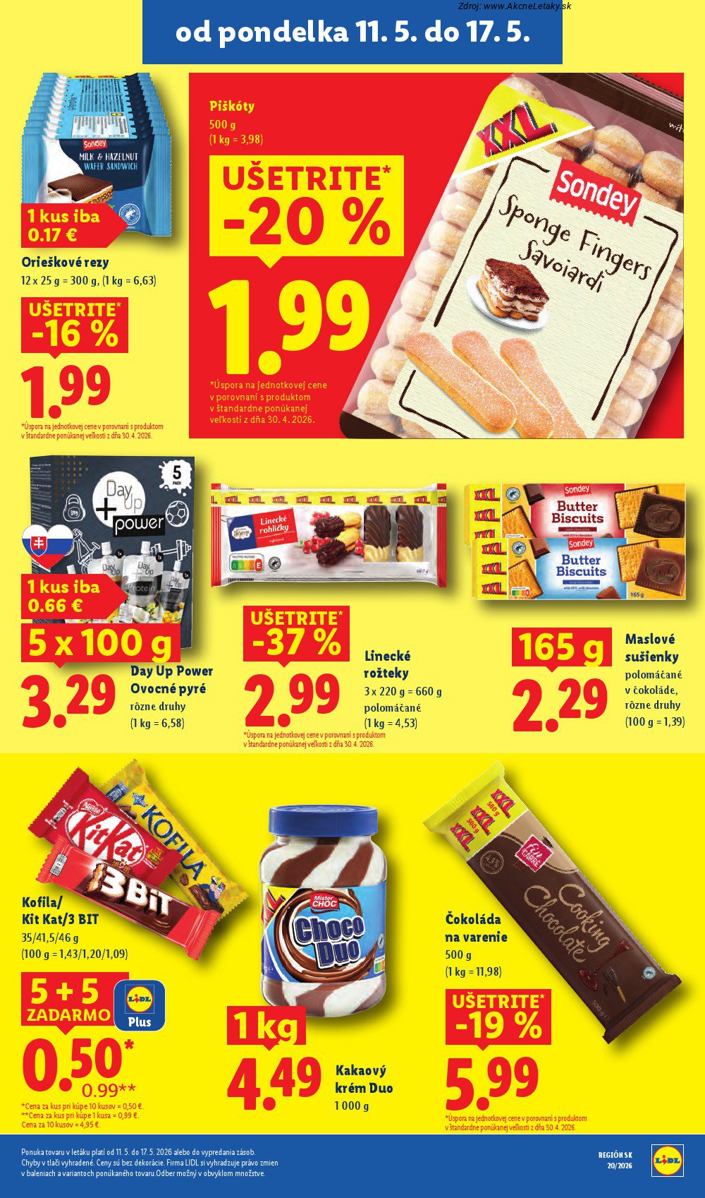 Leták Lidl (11. 5. - 17. 5. 2026) - strana 31 z 87