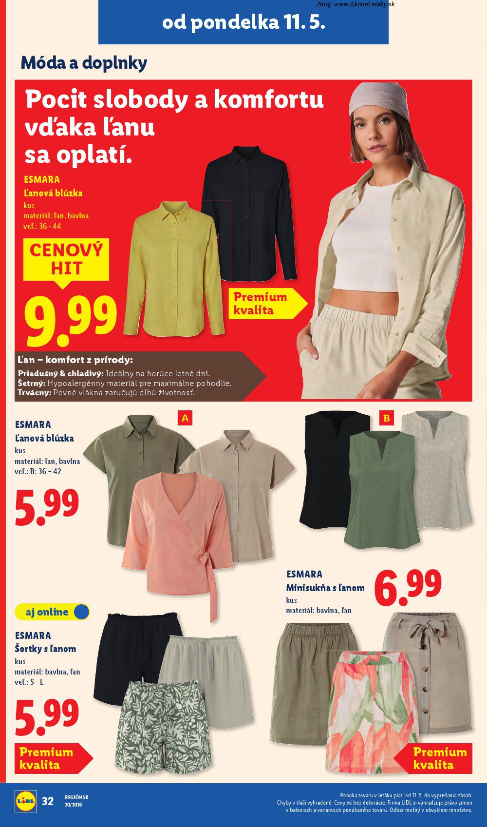 Leták Lidl (11. 5. - 17. 5. 2026) - strana 40 z 87