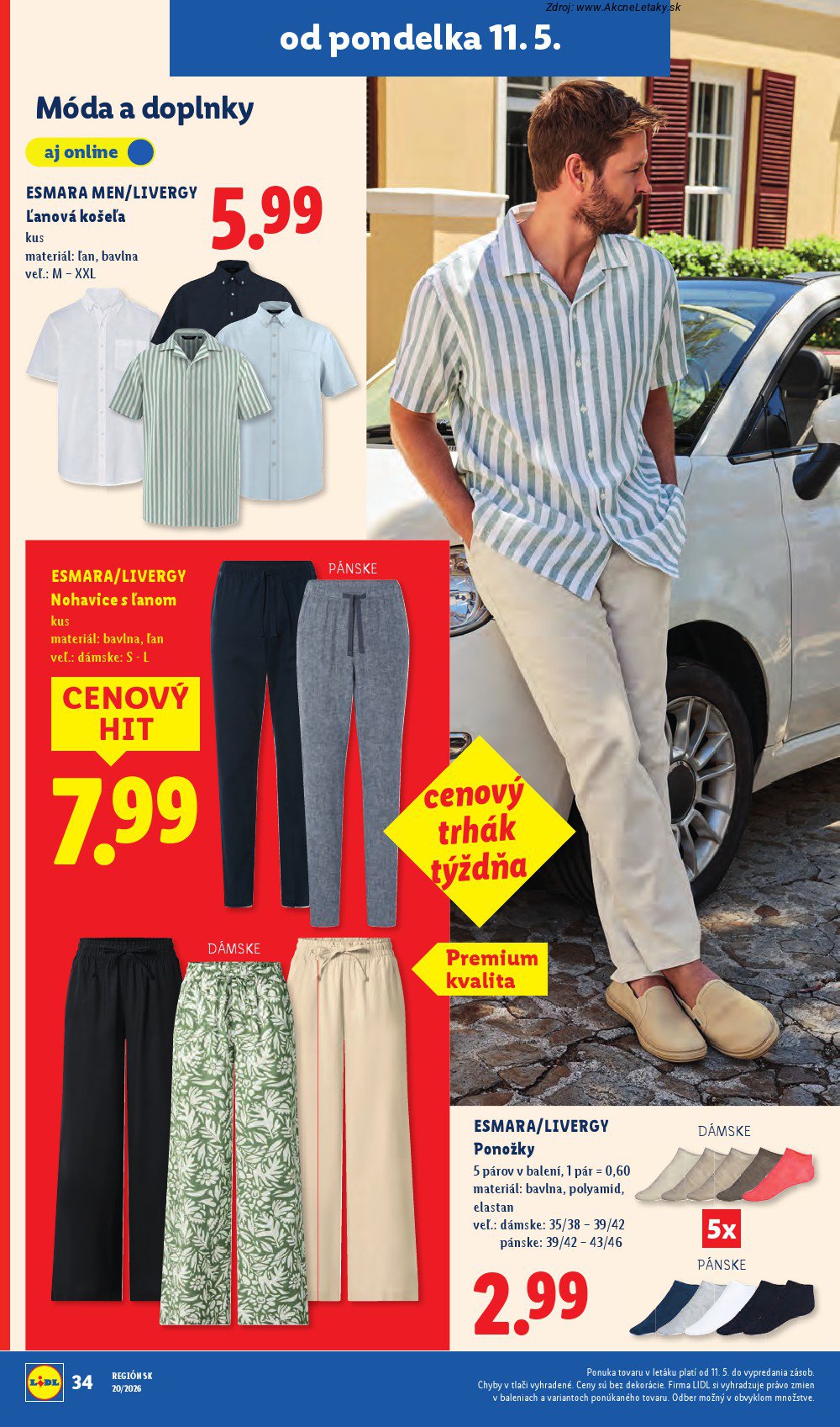 Leták Lidl (11. 5. - 17. 5. 2026) - strana 42 z 87