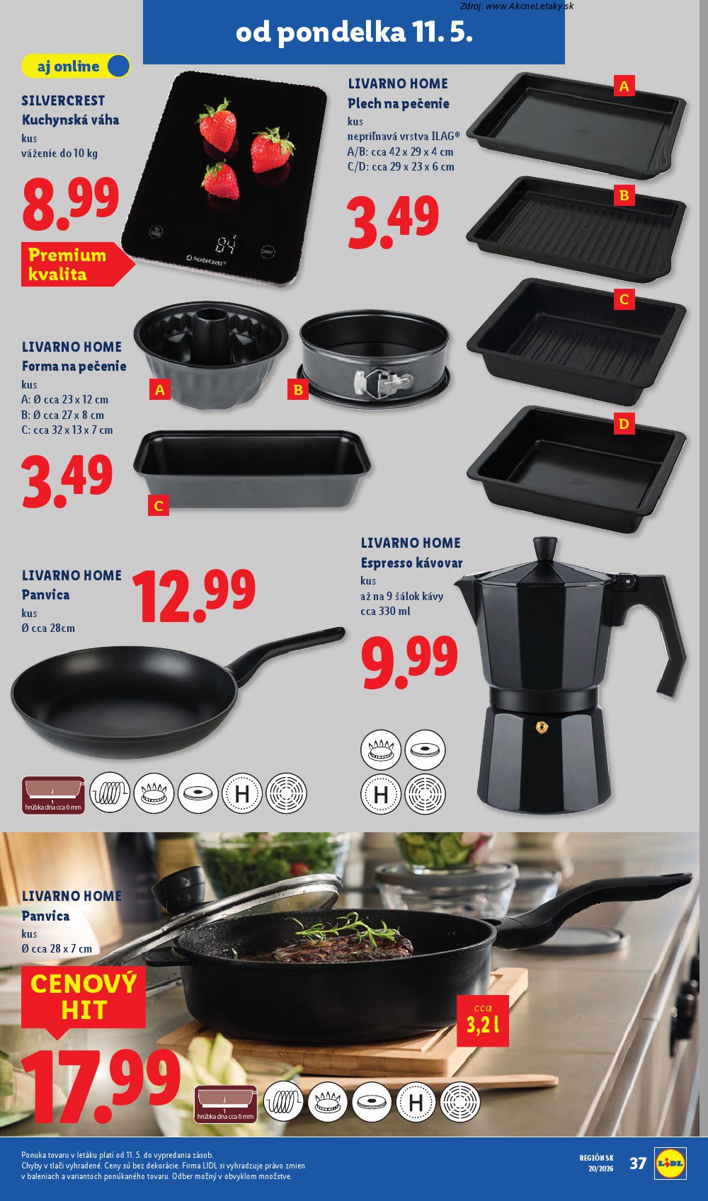 Leták Lidl (11. 5. - 17. 5. 2026) - strana 45 z 87