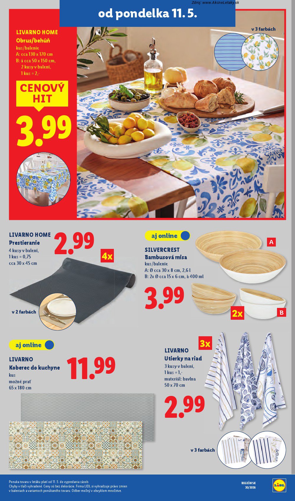 Leták Lidl (11. 5. - 17. 5. 2026) - strana 47 z 87