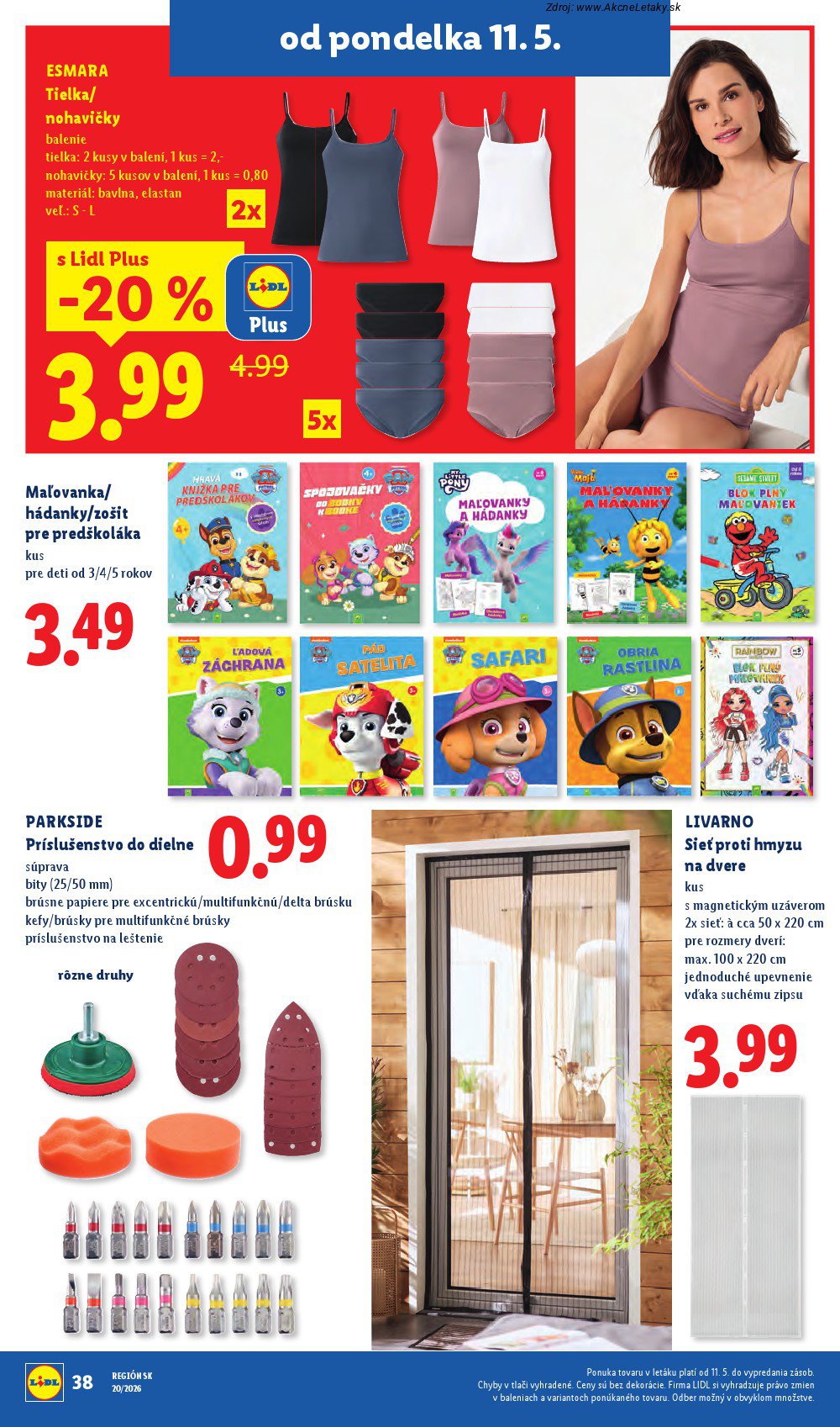 Leták Lidl (11. 5. - 17. 5. 2026) - strana 49 z 87
