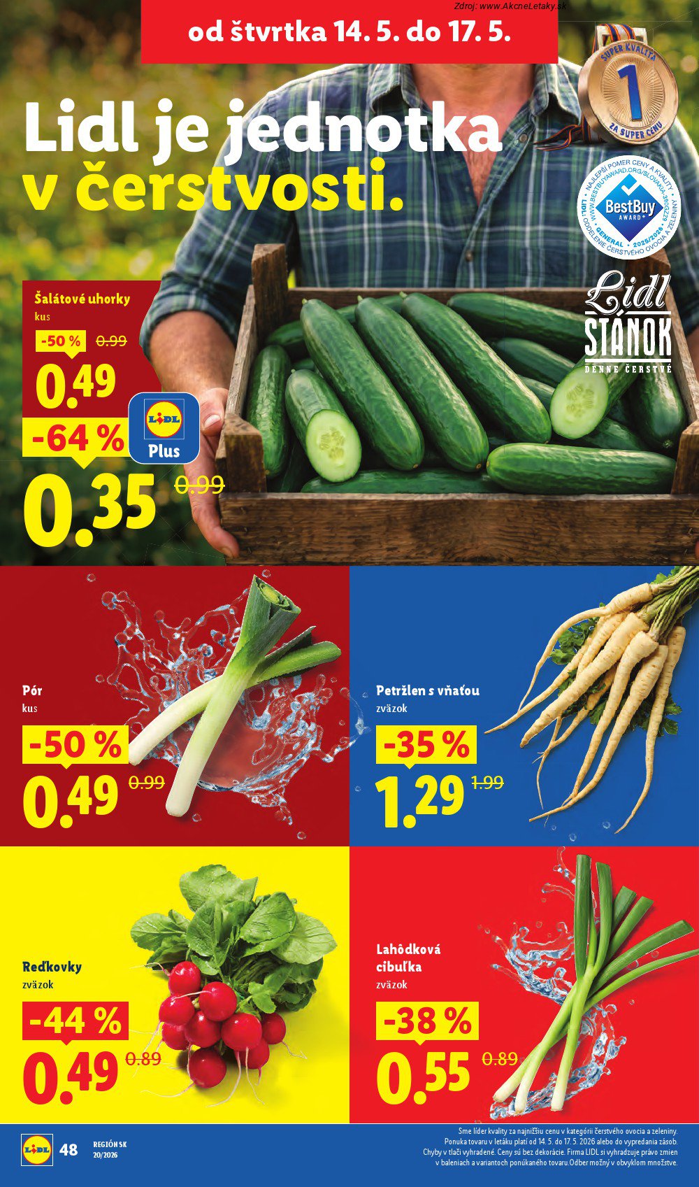 Leták Lidl (11. 5. - 17. 5. 2026) - strana 52 z 87