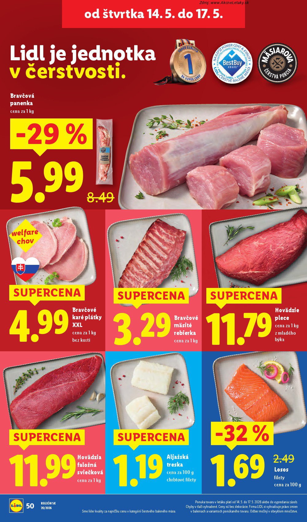 Leták Lidl (11. 5. - 17. 5. 2026) - strana 54 z 87