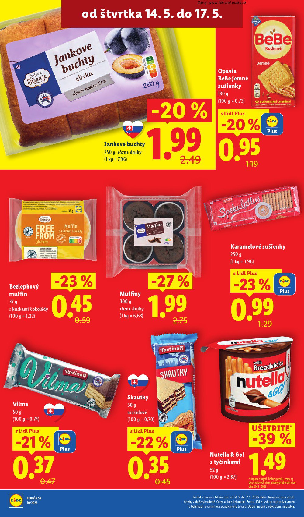 Leták Lidl (11. 5. - 17. 5. 2026) - strana 56 z 87