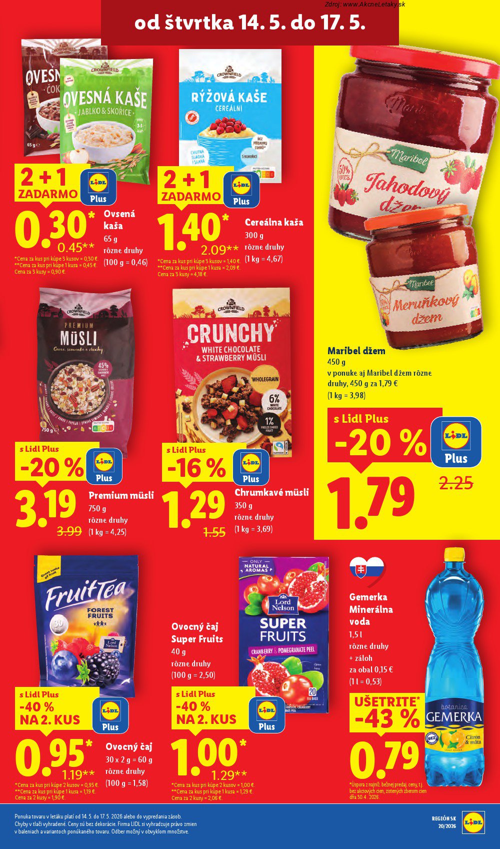 Leták Lidl (11. 5. - 17. 5. 2026) - strana 57 z 87