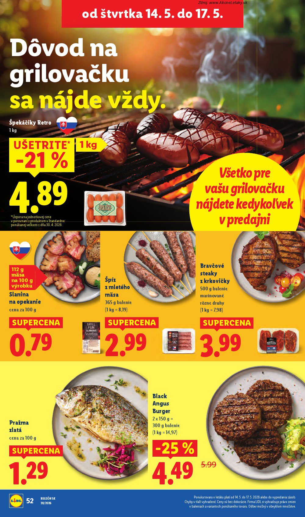 Leták Lidl (11. 5. - 17. 5. 2026) - strana 58 z 87