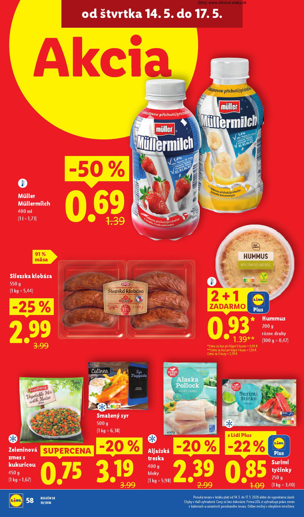 Leták Lidl (11. 5. - 17. 5. 2026) - strana 66 z 87