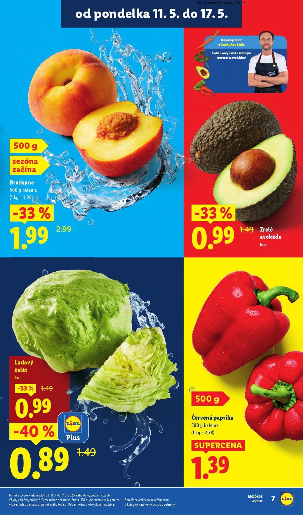 Leták Lidl (11. 5. - 17. 5. 2026) - strana 7 z 87
