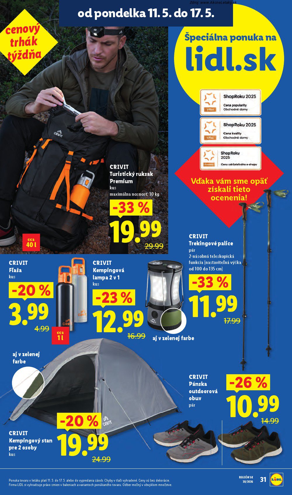 Leták Lidl (11. 5. - 17. 5. 2026) - strana 8 z 87
