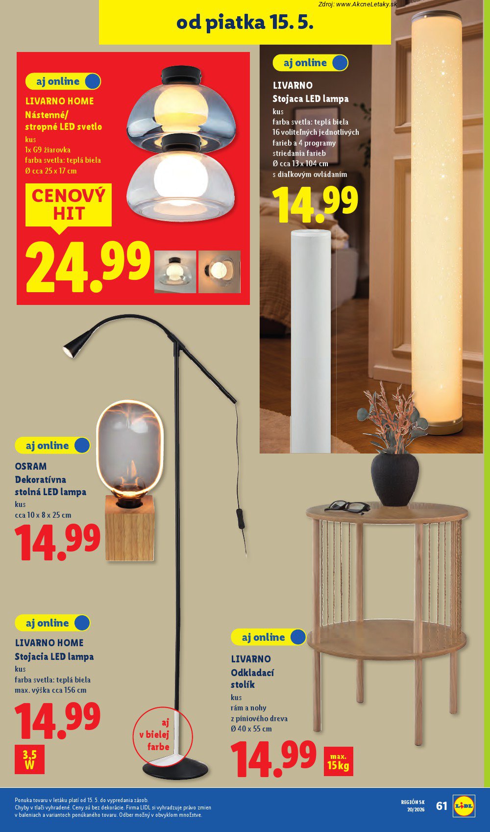 Leták Lidl (11. 5. - 17. 5. 2026) - strana 81 z 87