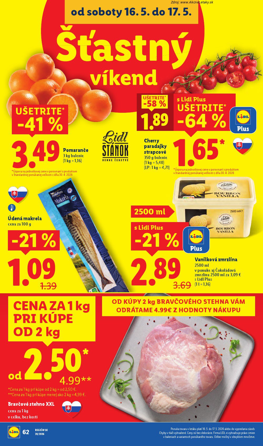 Leták Lidl (11. 5. - 17. 5. 2026) - strana 82 z 87