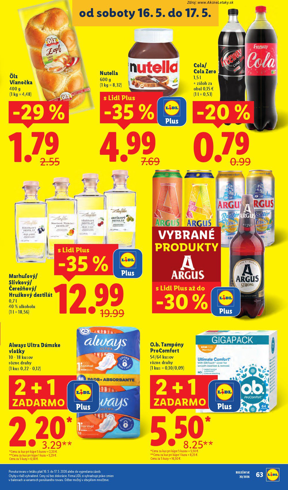 Leták Lidl (11. 5. - 17. 5. 2026) - strana 83 z 87