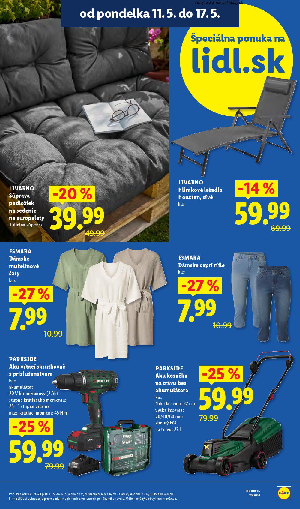 Leták Lidl (11. 5. - 17. 5. 2026) - strana 9 z 87