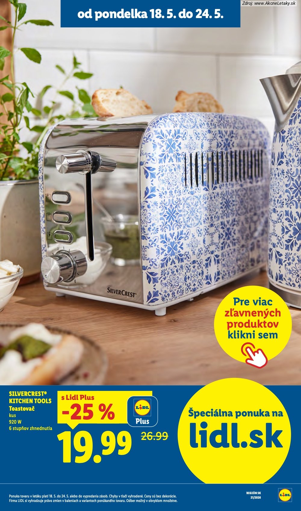 Leták Lidl (18. 5. - 24. 5. 2026) - strana 11 z 97
