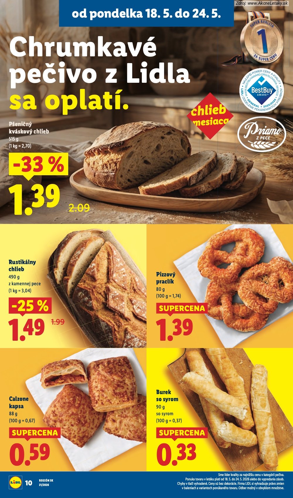 Leták Lidl (18. 5. - 24. 5. 2026) - strana 14 z 97