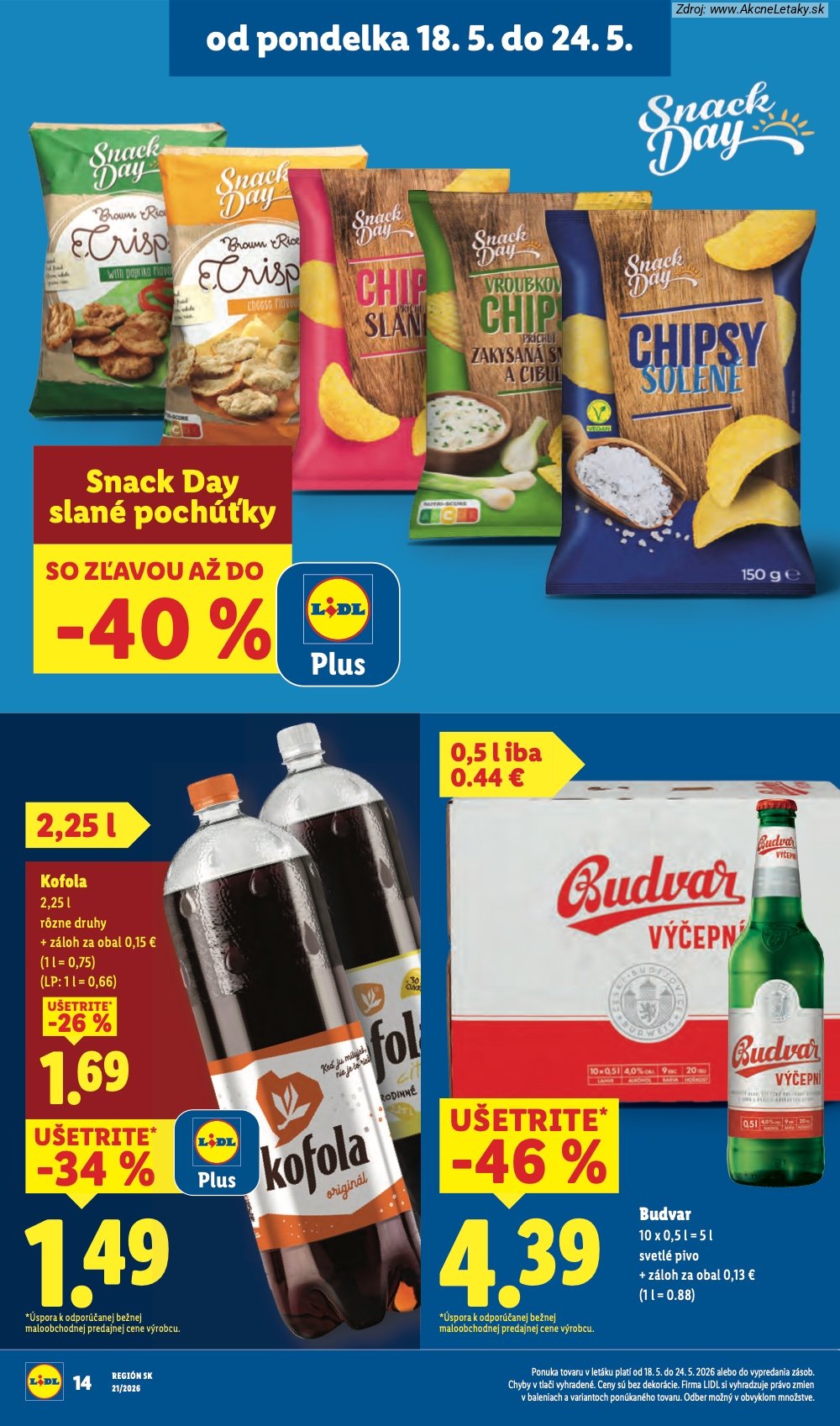 Leták Lidl (18. 5. - 24. 5. 2026) - strana 18 z 97