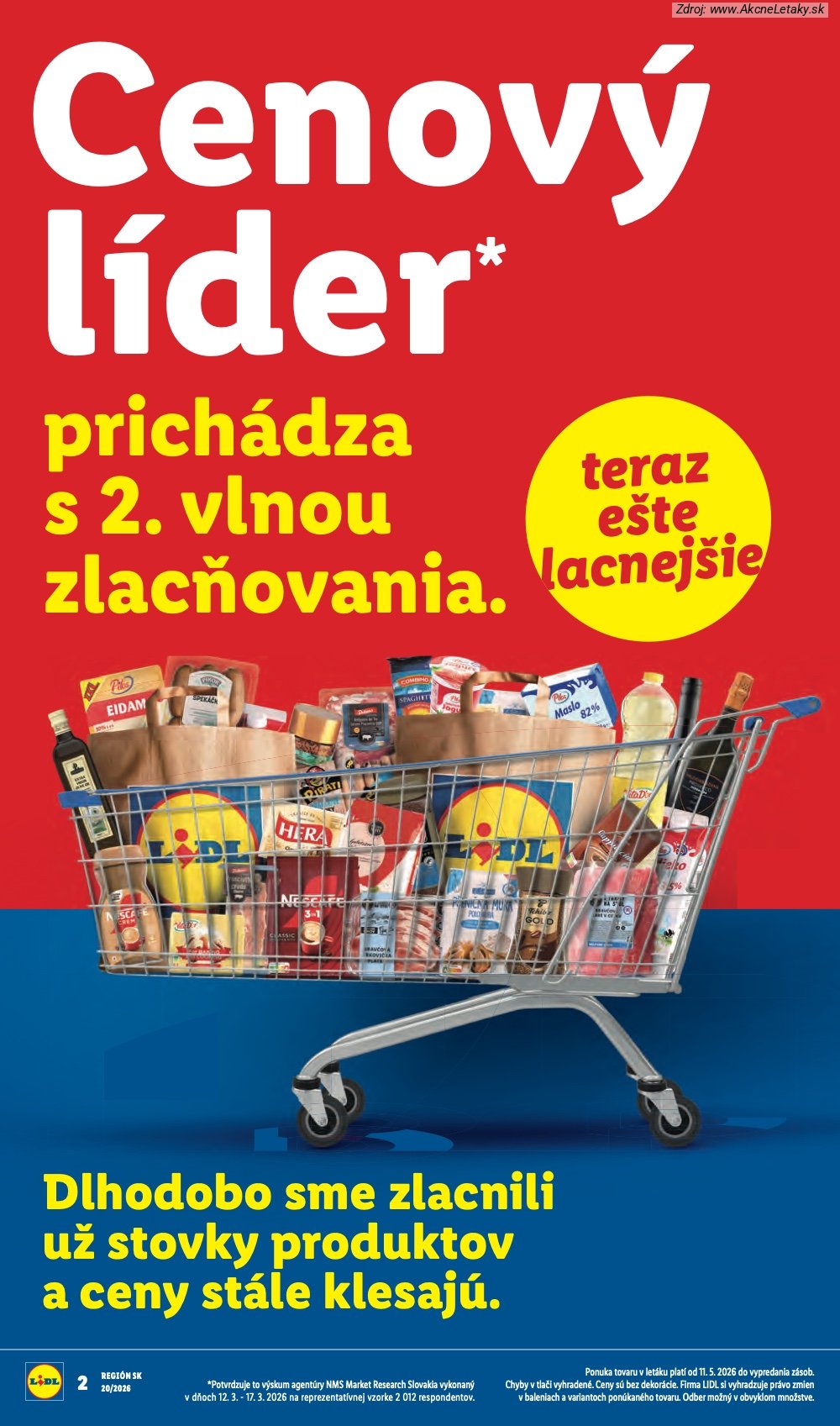Leták Lidl (18. 5. - 24. 5. 2026) - strana 2 z 97