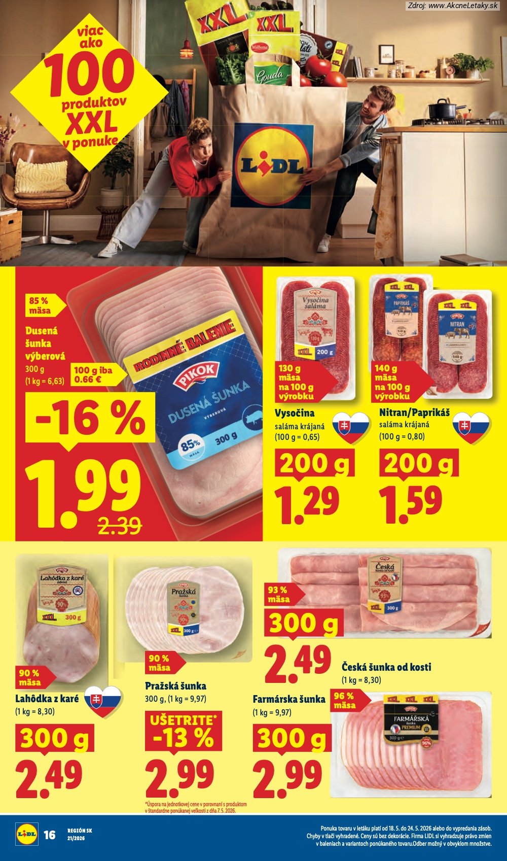 Leták Lidl (18. 5. - 24. 5. 2026) - strana 20 z 97